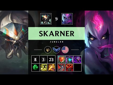 Skarner Jungle vs Evelynn - NA Diamond Patch 25.12