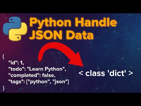 Python Tutorial Work With Json Data Using Json Module Handle Json Data In Hindi