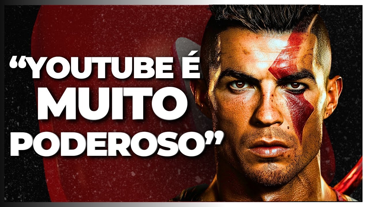Youtube não é "só uma plataforma de vídeos", CR7 entendeu o jogo...
