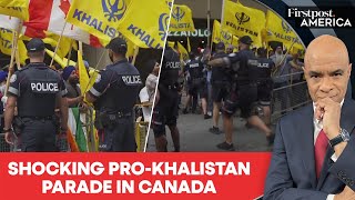 Canada: Children In 'Suicide Vests', Khalistani Flags Displayed in Rally | Firstpost America | N18G