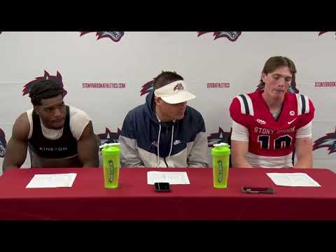 Stony Brook Football Postgame Press Conference - Oct. 25, 2025