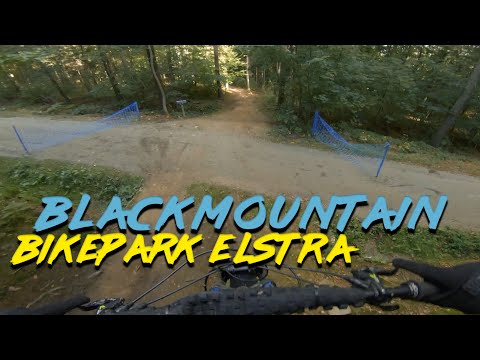 Hotlaps in Black Mountain Bikepark Elstra October 20 // Jumpline and Parkline // GoPro POV