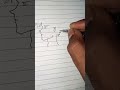 DRAW ANIME FACE Drawing Shortvideo Art Viralvideo Shorts Short Shortvideo