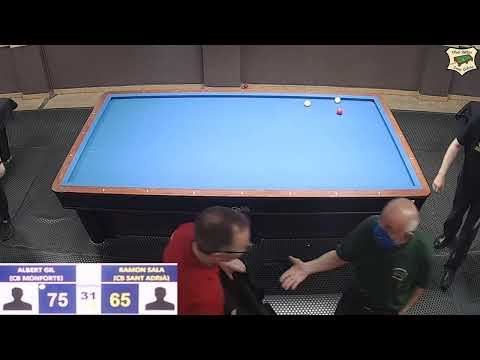 FINAL CUADRO 47/2 3ª div: Ramón Sala (Sant Adrià)  & Albert Gil (Montforte)