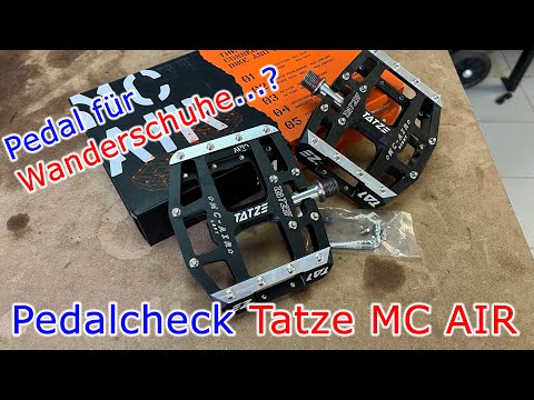 eBike-Pedale für Wanderschuhe? // Mein Pedaltest Tatze MC AIR