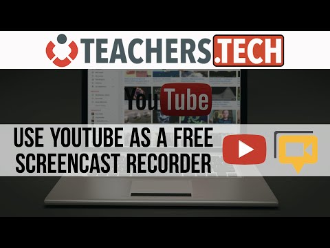 Use YouTube as a Free Screencast Recorder