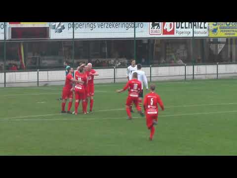 KFC Poperinge - KSK Vlamertinge 0-1 op 24.11.2019: de 0-1!