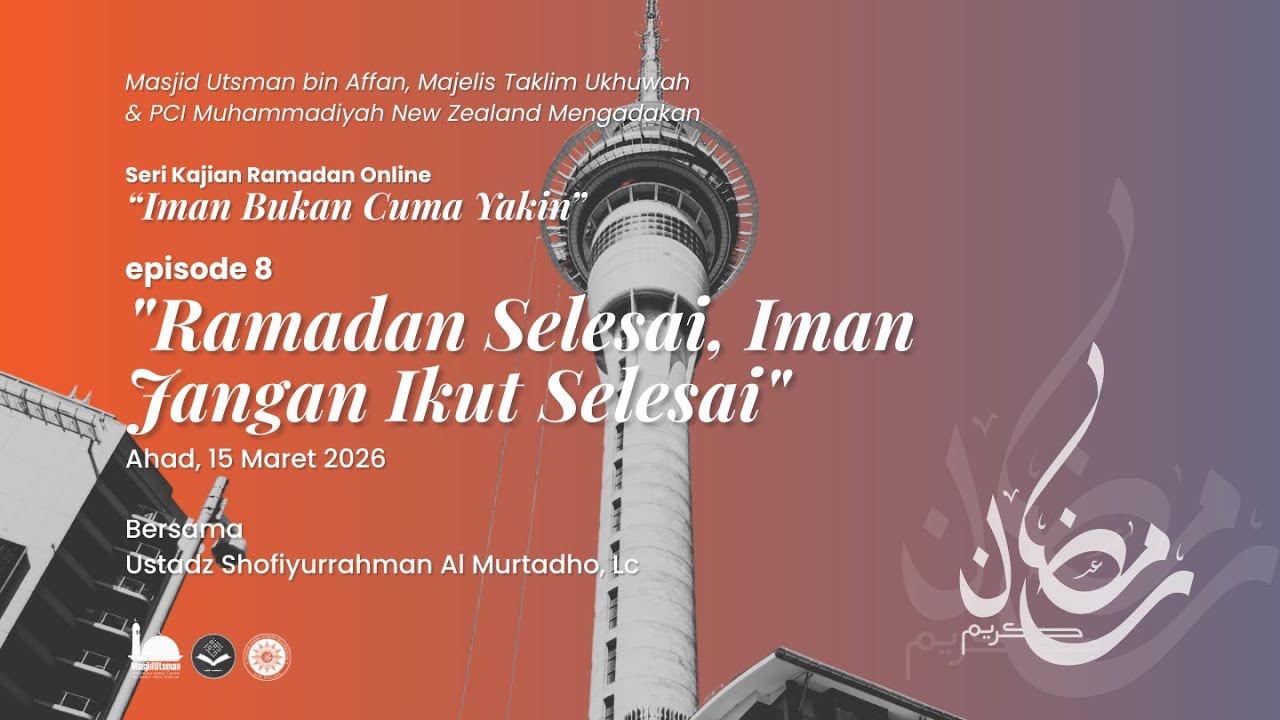 Ramadan Selesai, Iman Jangan Ikut Selesai