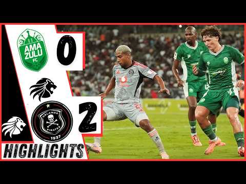 AMAZULU FC vs ORLANDO PIRATES All Goals & Extended Highlights | Betway Premiership 2025/26