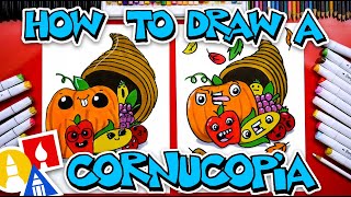 How To Draw A Funny Cornucopia