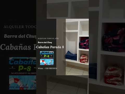 Cabañas Parada 8   Alquiler Barra del Chuy Uruguay