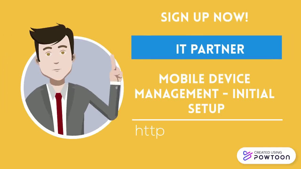 Mobile Device Management - Initial Setup