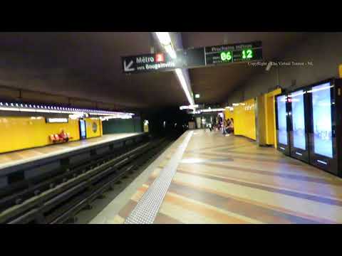 Marseille - Rond Point du Prado Metro Station in Marseille France