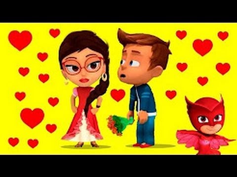 PJ Masks Creations - Valentine's Day | Superhero Cartoons for Kids #32
