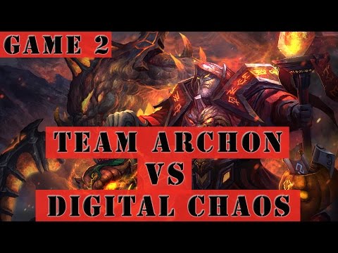 Dota 2 Gameplay - Team Archon vs Digital Chaos (The Shanghai Major Tournament Game 2)