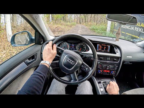 2008 Audi A4 B8 [1.8 TFSI 160 HP] | POV Test Drive #985 Joe Black