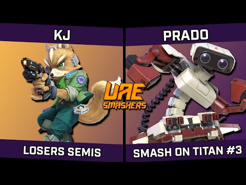KJ (Fox) vs Prado (ROB) - Smash on Titan #3