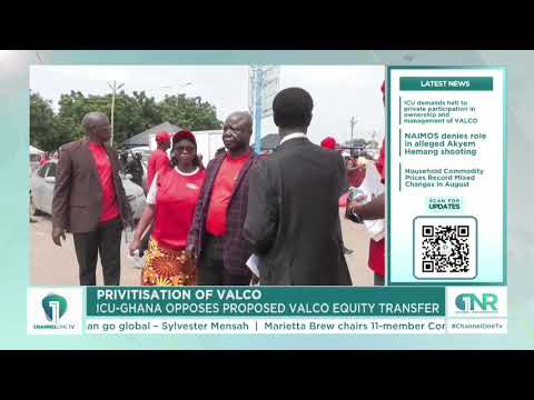 VALCO Deal: ICU-Ghana Opposes Transfer Of Government Stake To Private Investor