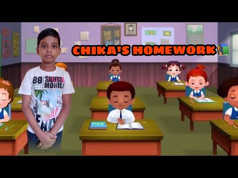 CHIKA'S HOMEWORK || SHORT STORY IN ENGLISH || BY SREYANSH || CLASS-2 || PURI
