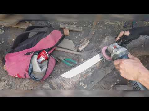 Making a small katana from bearing