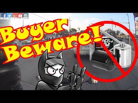 PSA: WATCH THIS before buying a K&N Oil Filter!!!! BEWARE!