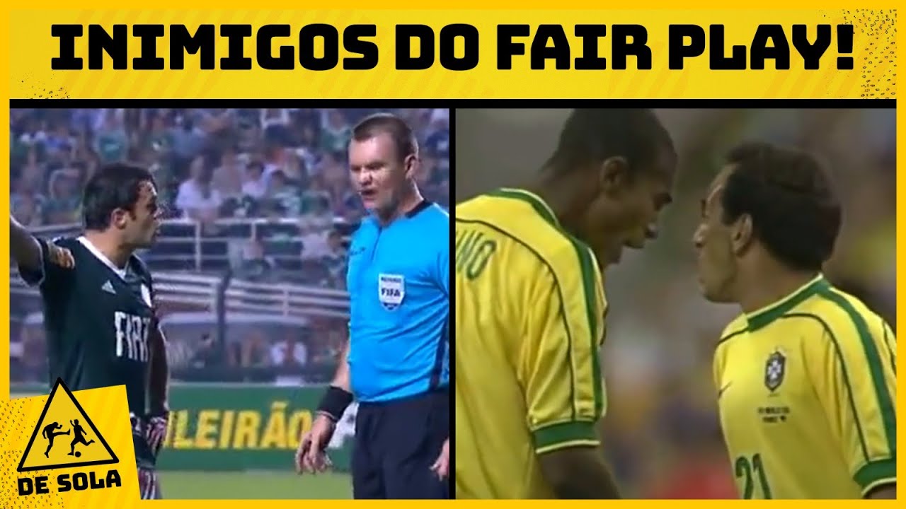 8 VEZES QUE JOGADORES NÃO RESPEITARAM O FAIR PLAY E ACABOU EM TRETA!