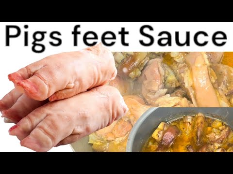 Haitian ragout recipe: haitian pigs feet sauce: how to make haitian ragout so yummy
