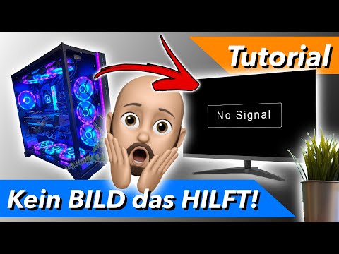 No picture when starting the PC 🖥 Monitor stays black, this HELPS! Tutorial