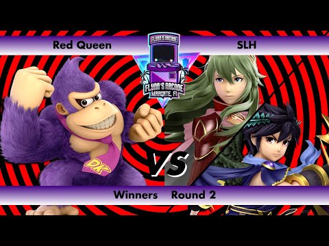 Flynn's Arcade 085 Winners Round 1 - Red Queen (Donkey Kong) vs SLH (Lucina Pit) SSBU Tournament
