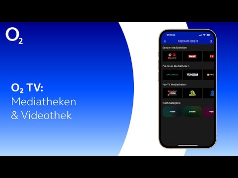o2 TV - Mediatheken und die Videothek  (o2 TV ab 25.09.24)
