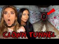Our Horrifying Experience At CLOWN Tunnel Ft Amber Kat
