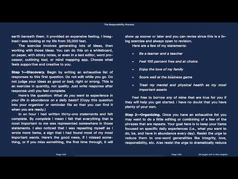 The Responsibility Process by Christopher Avery Chapter 6 Lead Yourself First