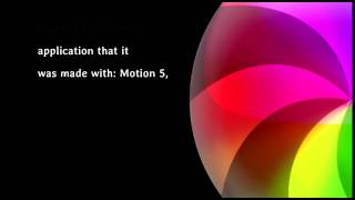 Final Cut Pro X generator: SpinningBBoD (aka the application wait cursor)