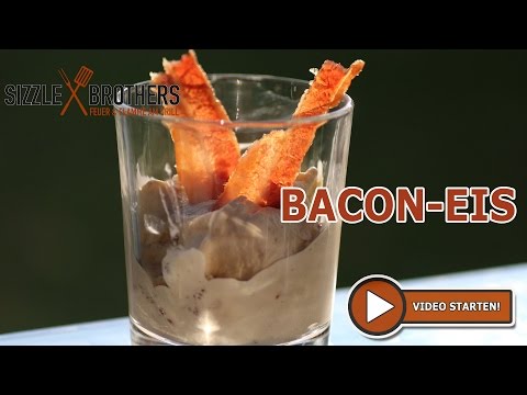 Bacon ice cream – a brilliant dessert from the grill!