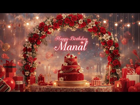 Happy Birthday Manal|Happy Birthday To You song Remix dj #Birthday #happybirthday  #namesong 