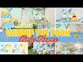Winnie The Pooh Themed Baby Shower Backdrop Centerpieces And Food Living Luxuriously For Less