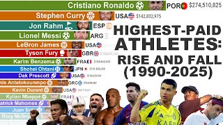 World’s Richest Athletes (1990–2025) | EPIC 35-Year Battle!