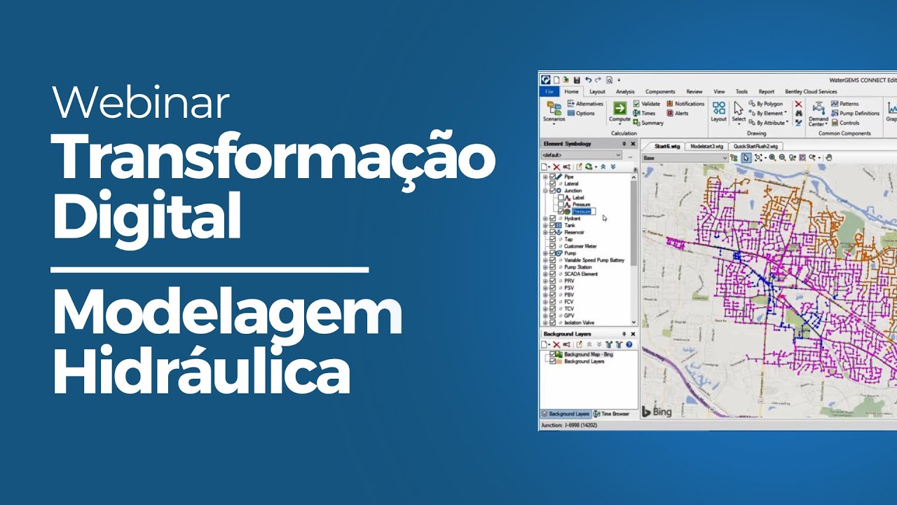 Transformação Digital: Modelagem Hidráulica de Sistemas de Abastecimento de Água