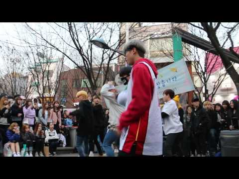 160326 Hongdae DOB BTS - I NEED U 디오비 홍대공연 방탄소년단 - I NEED U