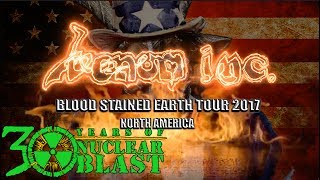 VENOM INC. - Blood Stained Earth Tour 2017 North America (OFFICIAL TOUR TRAILER)