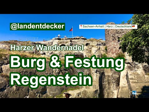 Regenstein Castle & Fortress - Harz Hiking Badge