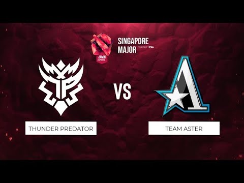 Thunder Predator vs Team Aster Dia 6 Playoffs Singapore Major En Español