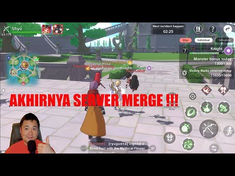 AKHIRNYA MERGE SERVER !!! Setelah penantian bertahun - tahun !!! Tapi KOQ... The Legend Of Neverland