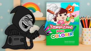 Livro de Colorir - Yasminzinha Volume 1 com 100 Desenhos pra pintar