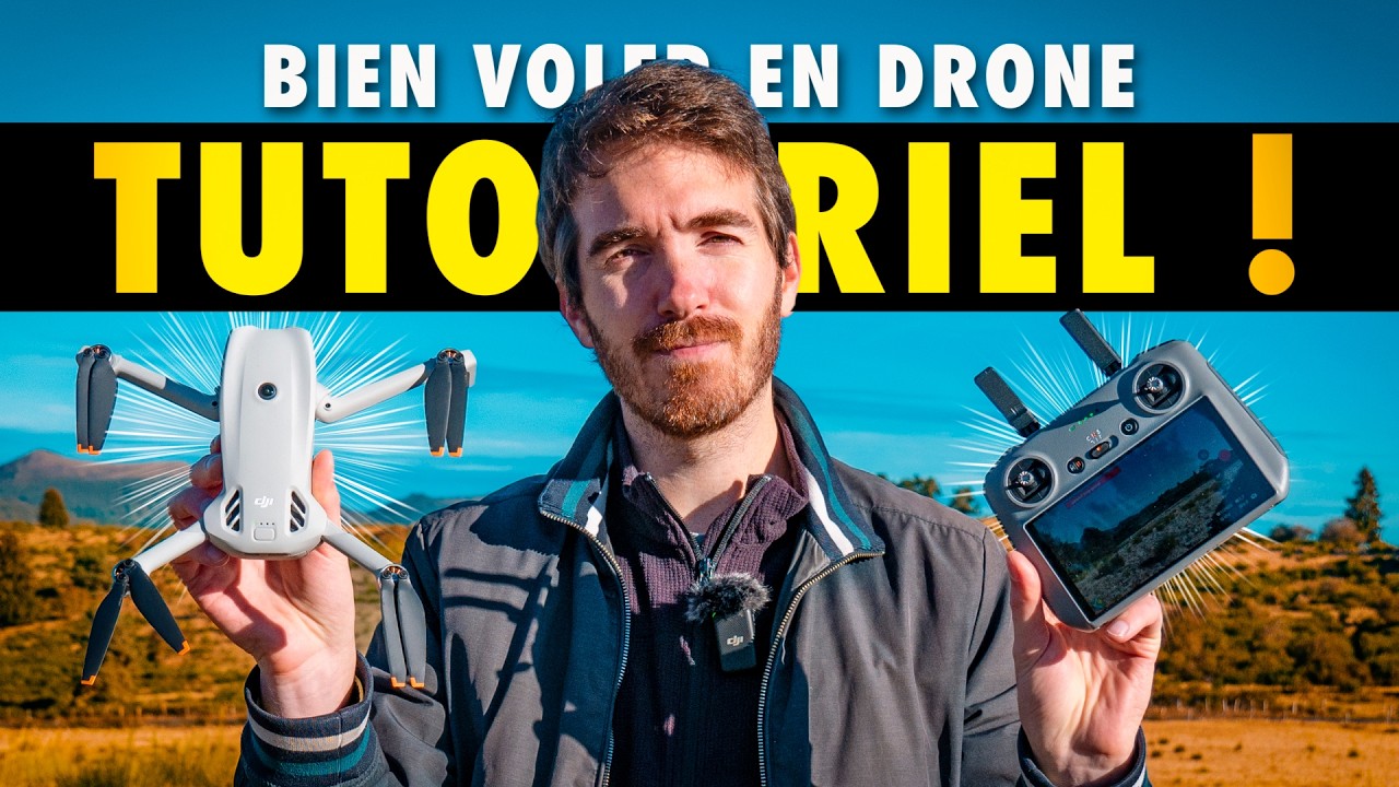 Le DRONE pour les NULS : Apprendre à bien voler, ma formation !