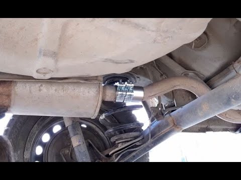 How to repair your broken exhaust pipe | DIY | Daewoo Cielo (Nexia)
