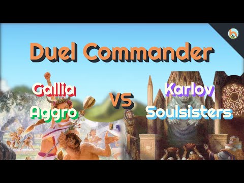 Gallia Aggro vs. Karlov Soulsisters [Duel Commander-EDH] - Magic: The Gathering