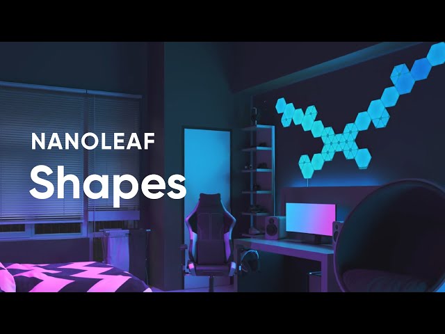 Nanoleaf Shapes Starter Kit Triangoli 15 Pannelli LED video