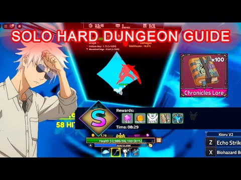 The ABSOLUTE BEST Way to SOLO S TIER HARD DUNGEON in King Legacy Update 9