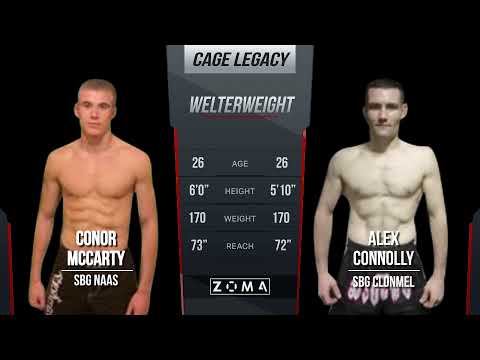 Conor McCarthy (SBG Naas) v Alex Connolly (SBG Clonmel) - Welterweight - Cage Legacy 13